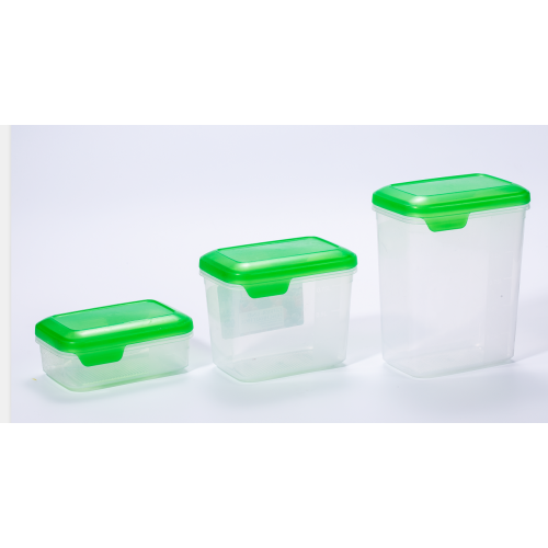 3pcs plastic Kitchen Food Container 3pk